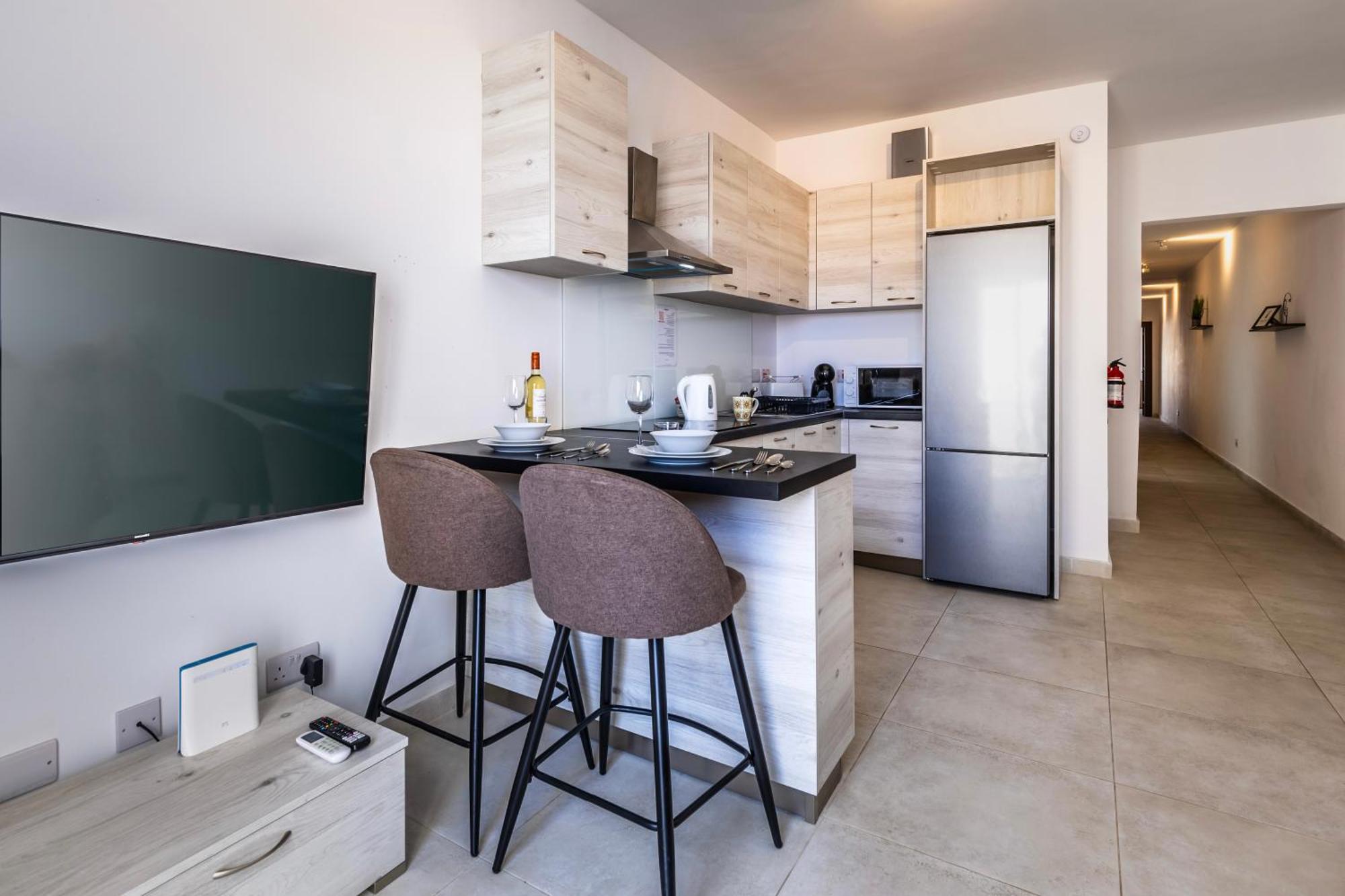 Dorris'S Apartment 5 Min Walk From St Julians San Ġwann エクステリア 写真